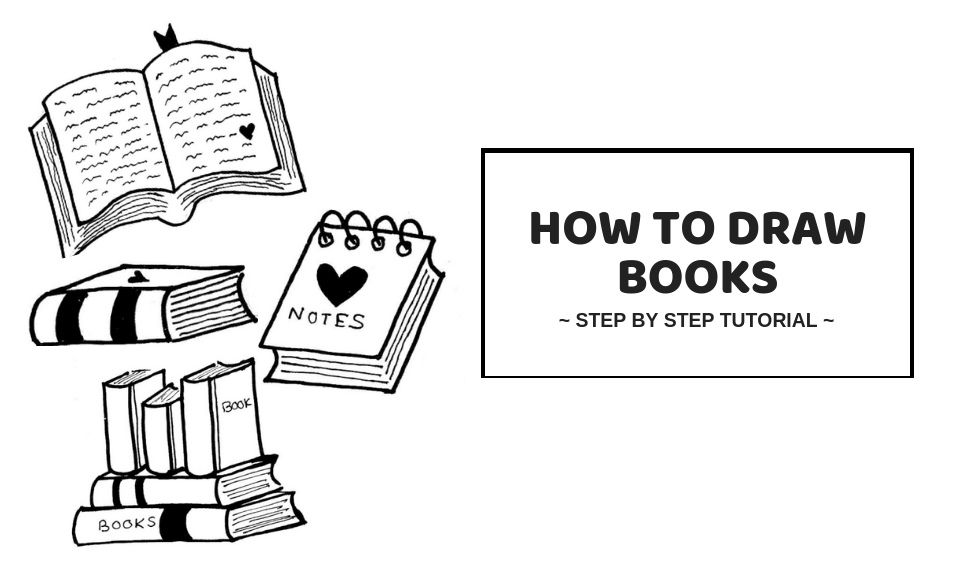 How to draw a book