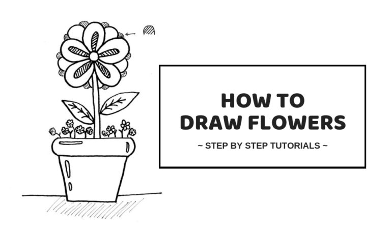 How To Draw Flowers: Easy Ways To Draw Simple Flowers