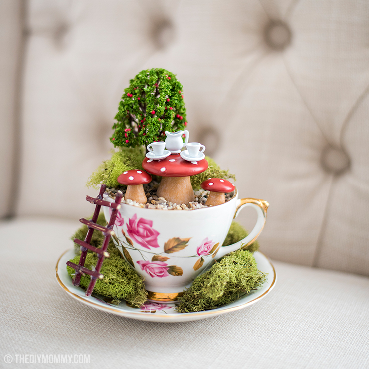 How To Make A Teacup Fairy Garden Ideas