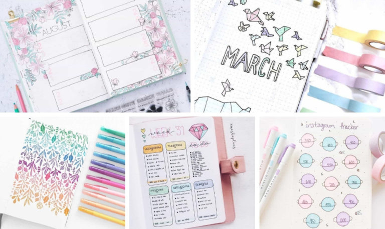 12 Best Bullet Journal Pastel Spreads You’ll Love
