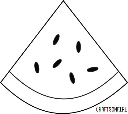 Download How To Draw A Watermelon (Plus A Free Coloring Page ...
