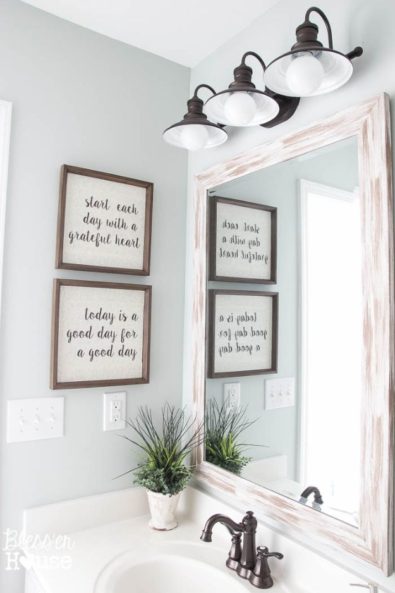 25 Easy And Outstanding Bathroom Decorating Ideas - Craftsonfire