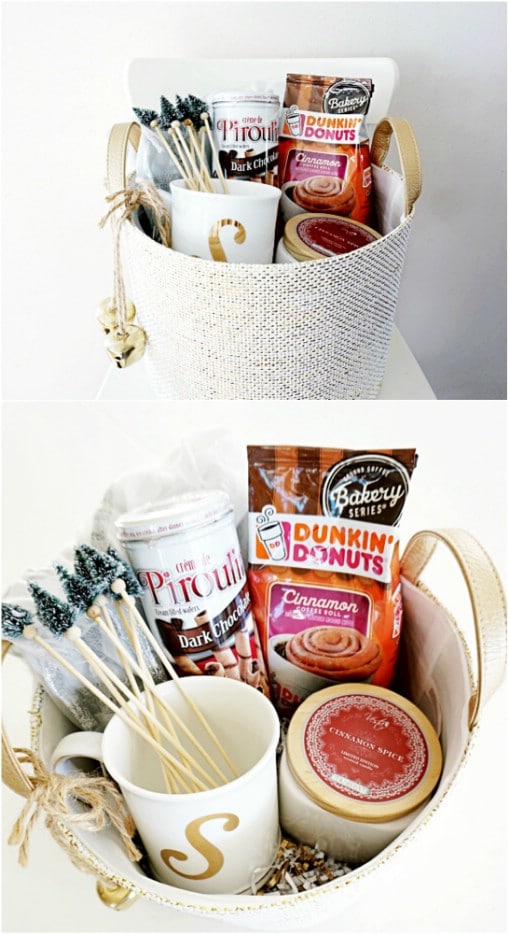Coffee Lover DIY Gift Basket