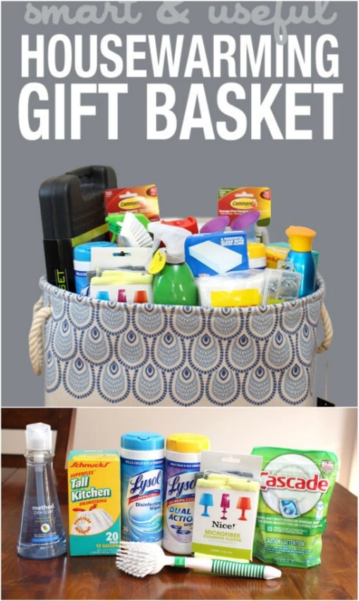 Housewarming Tote Gift Basket