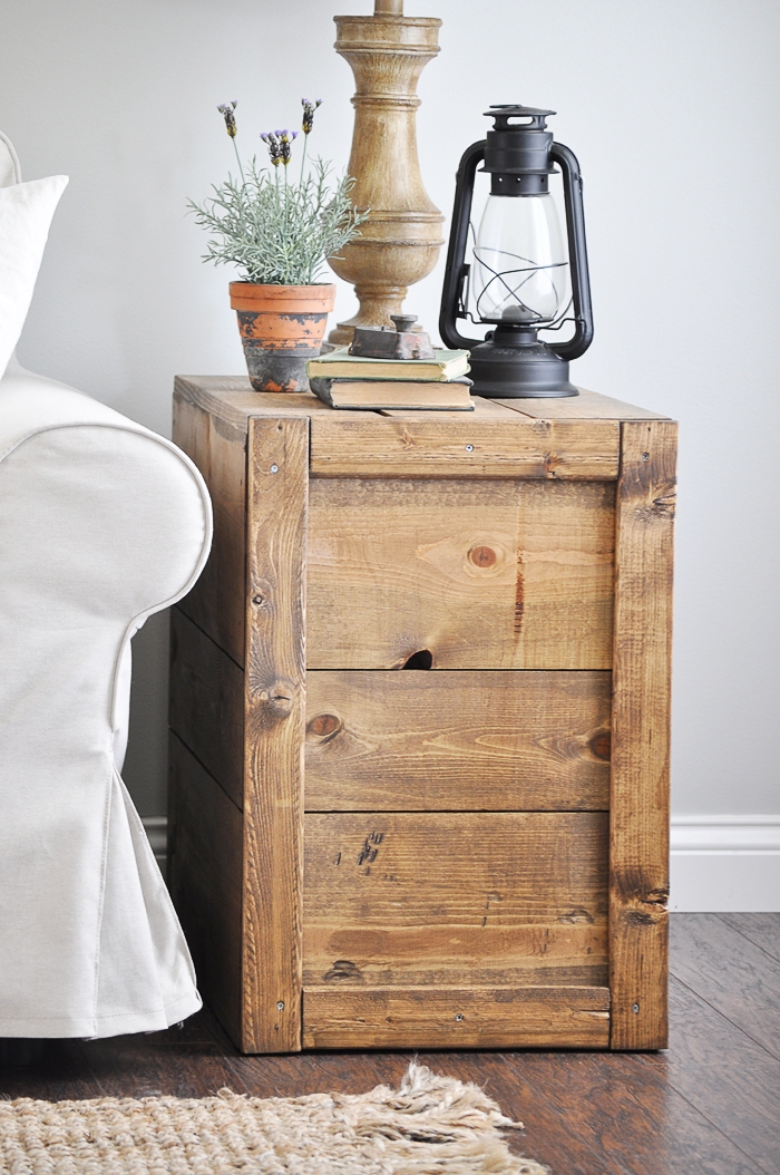 Crate Side Tables