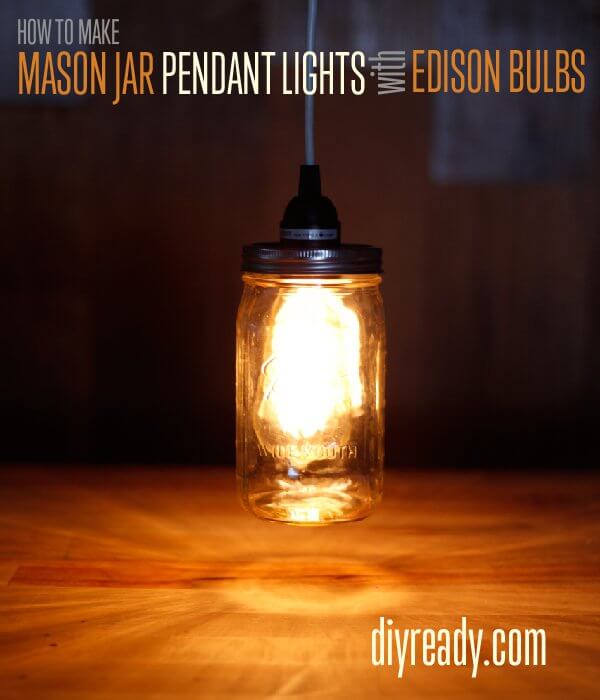 Mason Jar Pendant Lights