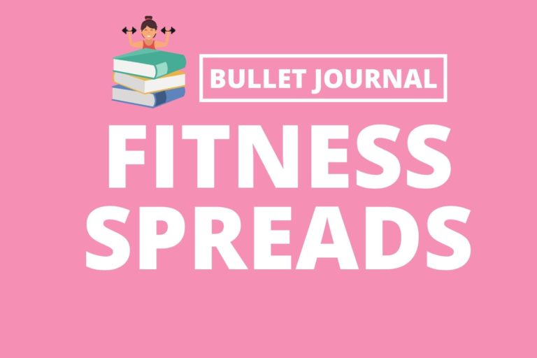 14 Fitness Bullet Journal Spreads That’ll Get You Into Shape