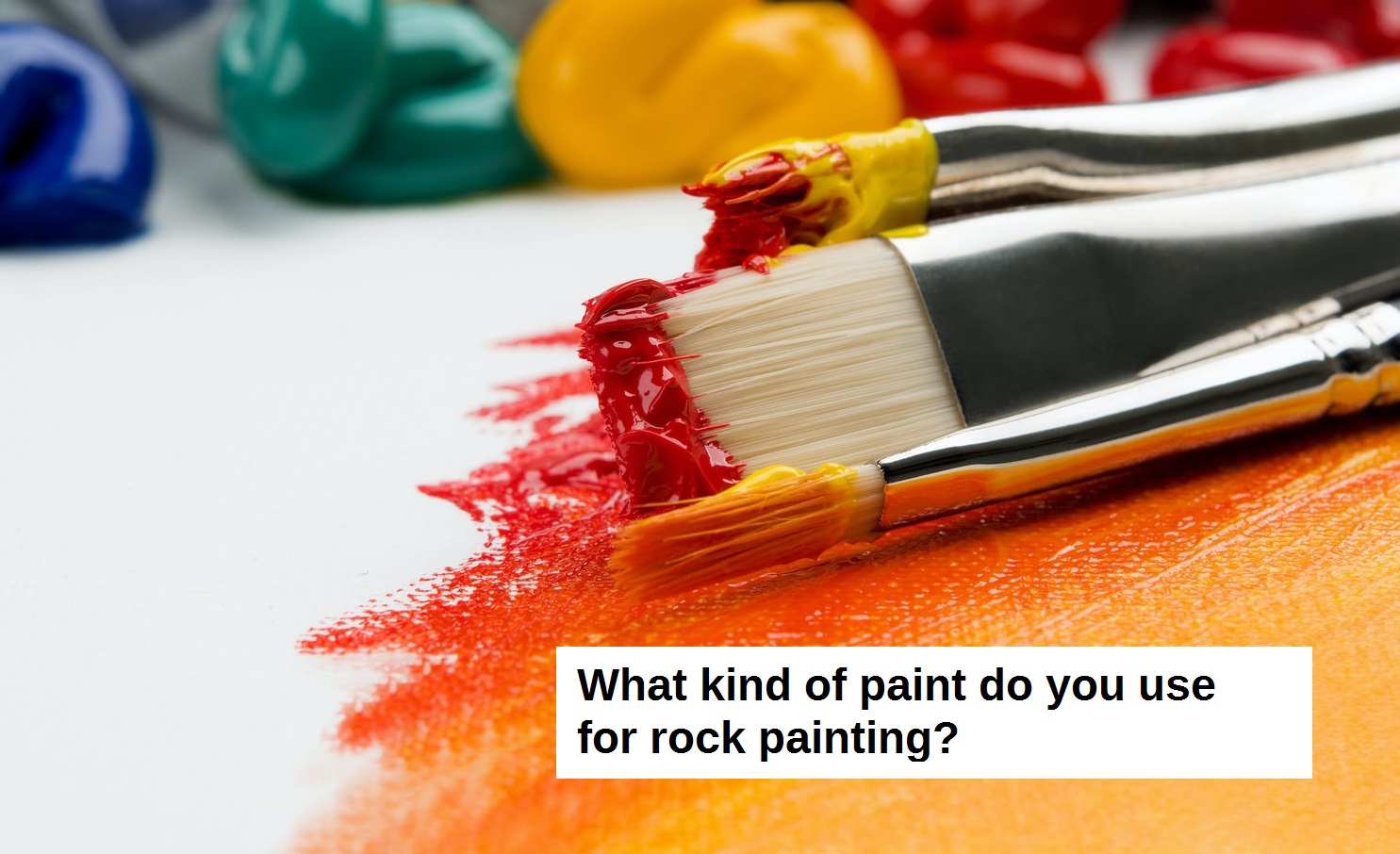 What Kind Of Paint Do You Use On Rocks Tips More Craftsonfire