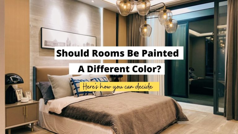 Should Rooms Be Painted A Different Color?