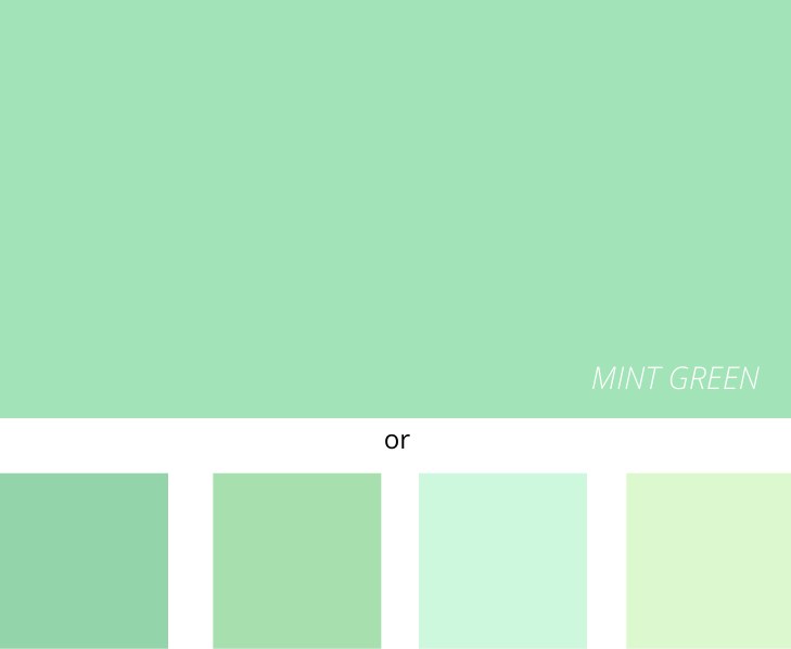 Mint Green Color Scheme