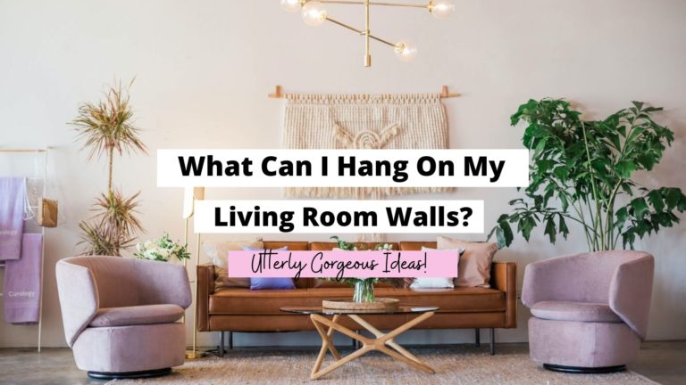What Can I Hang On My Living Room Walls?
