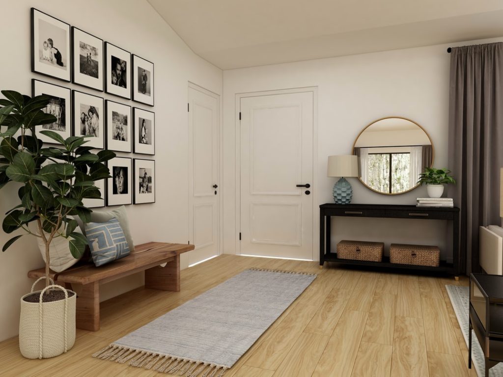 small entry way tips