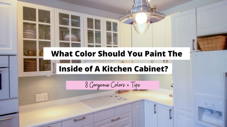 What Color Should You Paint The Inside Of Kitchen Cabinets?