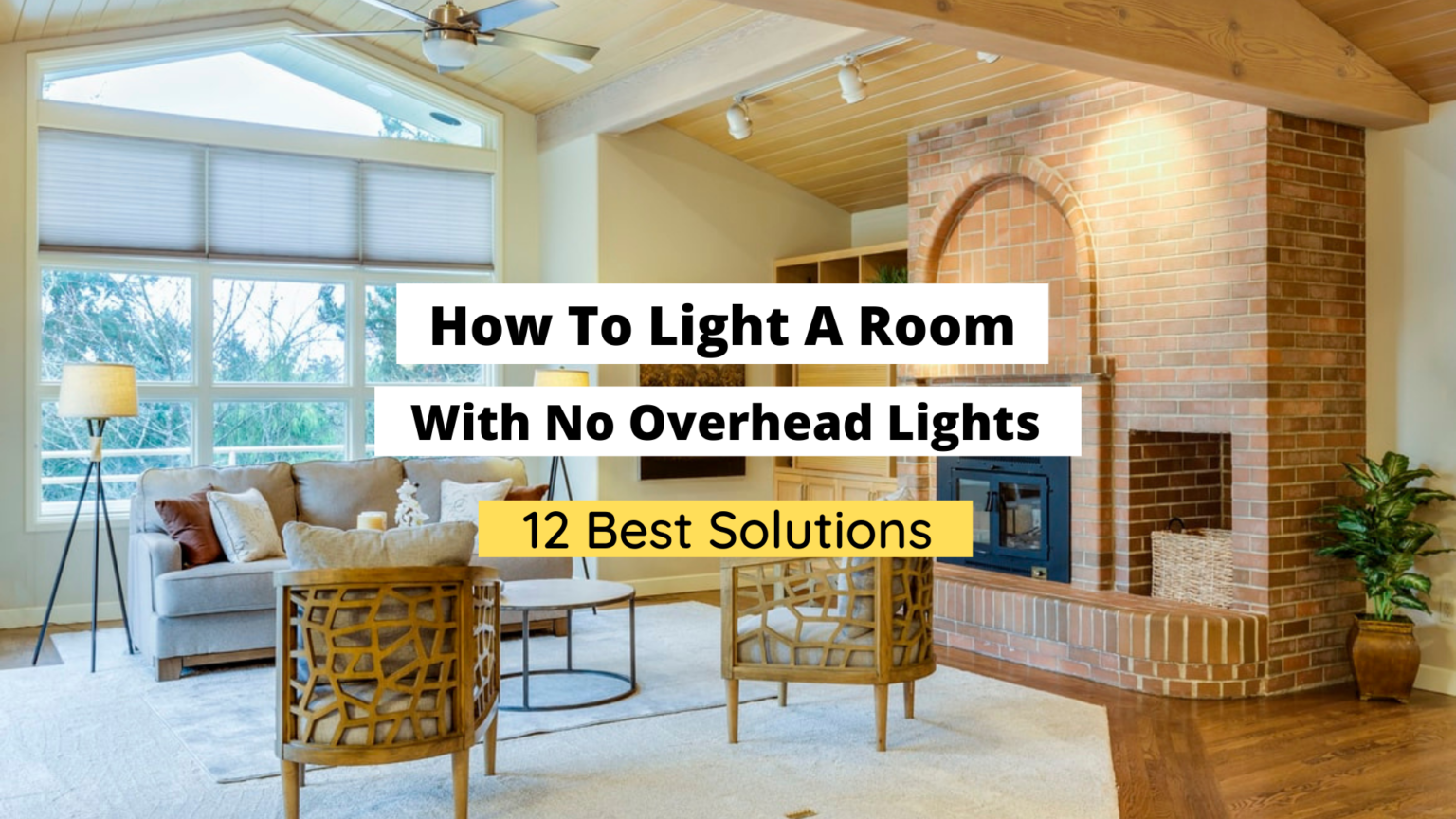 No Overhead Lighting In Dining Room Solution