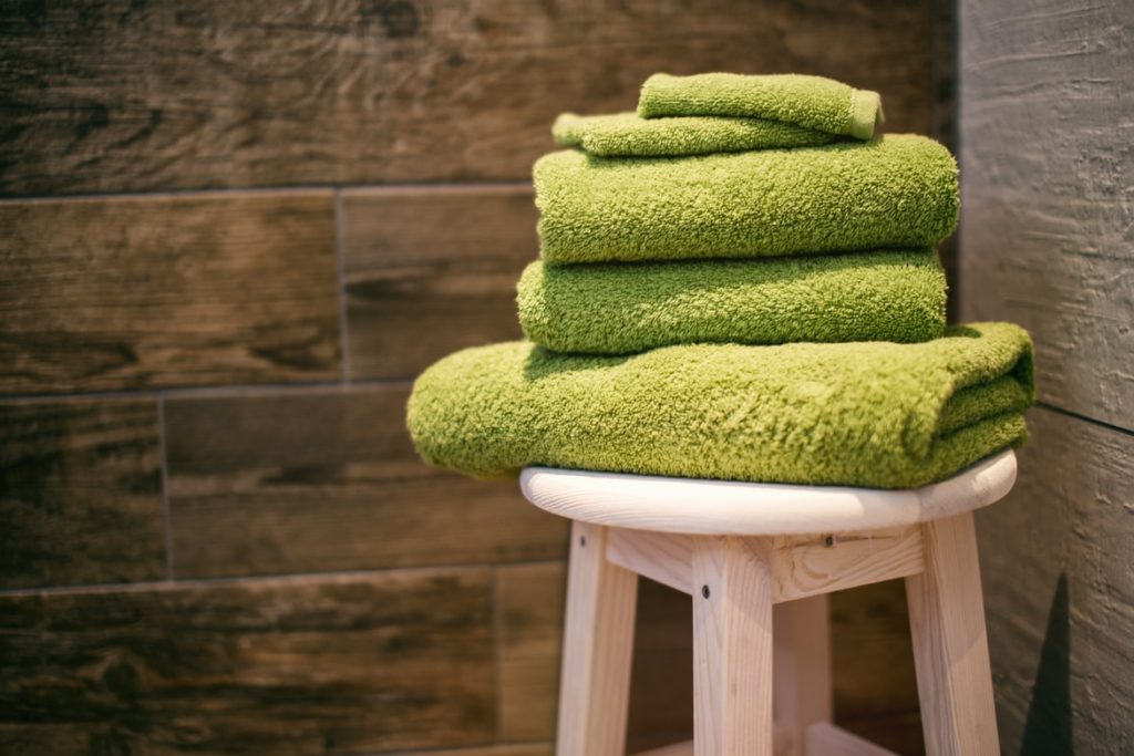 Green towel ideas