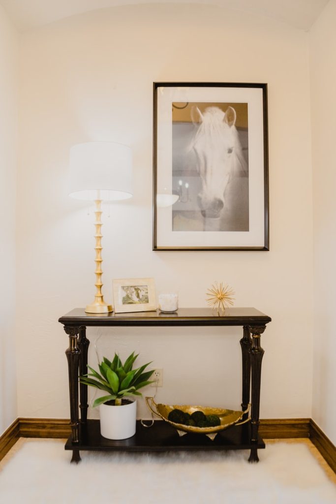 ways to style a console table