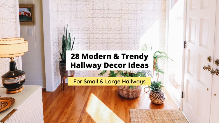 28 Hallway Decor Ideas For A Stylish Interior