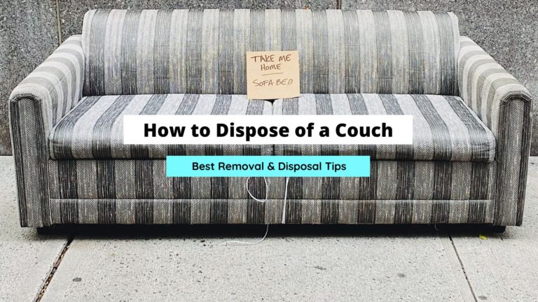 How To Dispose of a Couch: Best Removal Options