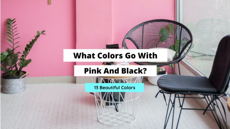 Colors That Go With Pink And Black (15 Best Colors)