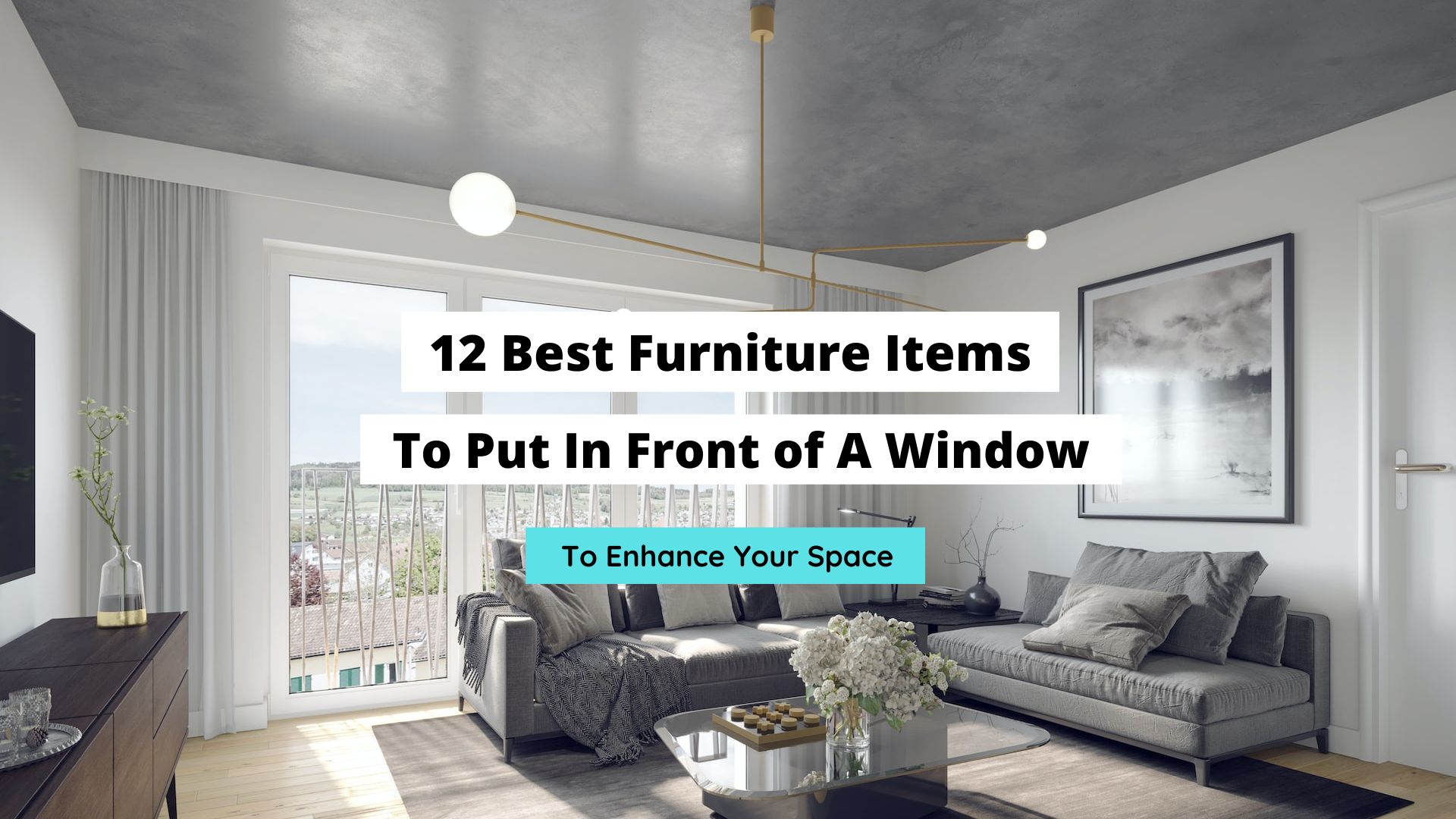furniture items to put in front of a window