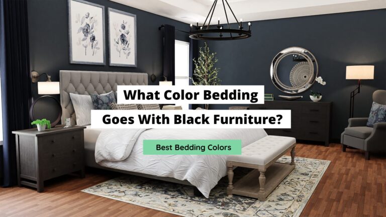 What Color Bedding Goes With Black Furniture? (11 Best Colors)