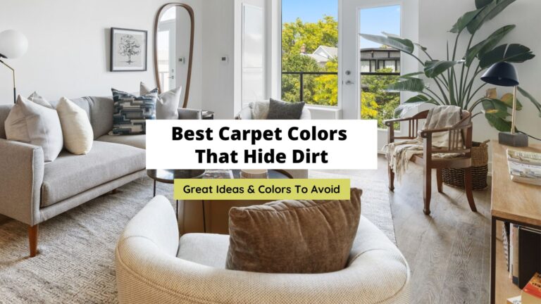 Carpet Colors That Hide Dirt: 5 Best Options For Any Space