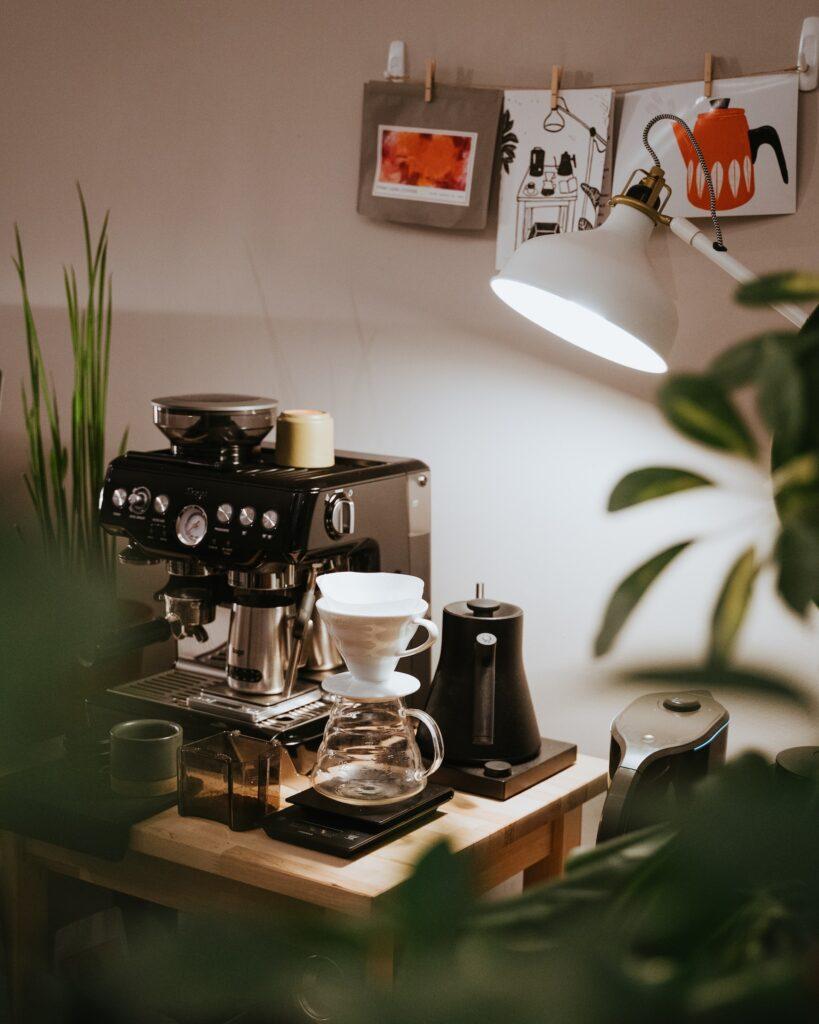 tips on setting up a coffee station