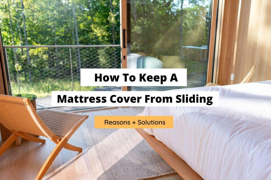 mattress cover to keep you cool