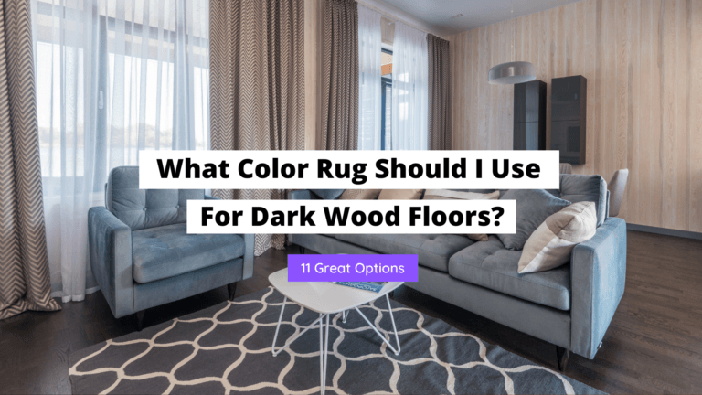 What Color Rug Should I Use For Dark Wood Floors?