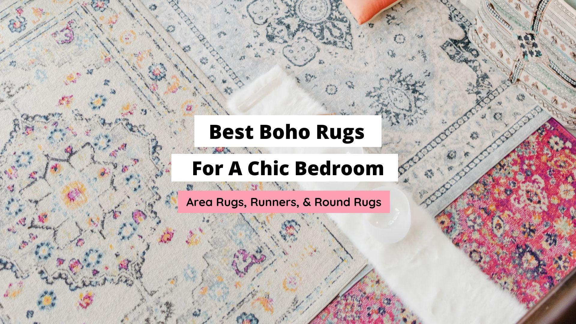 best boho rugs for bedroom
