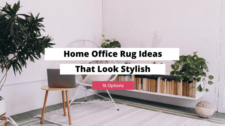 Home Office Rug Ideas (16 Stylish Options)