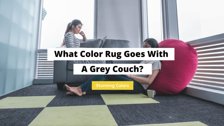 What Color Rug Goes With A Grey Couch? (10 Stunning Options)
