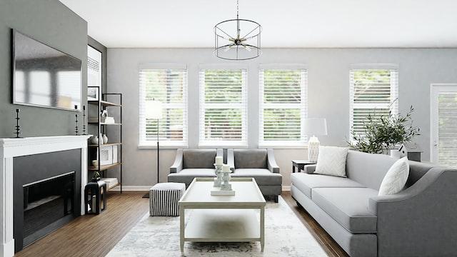 best color blinds that go with gray walls