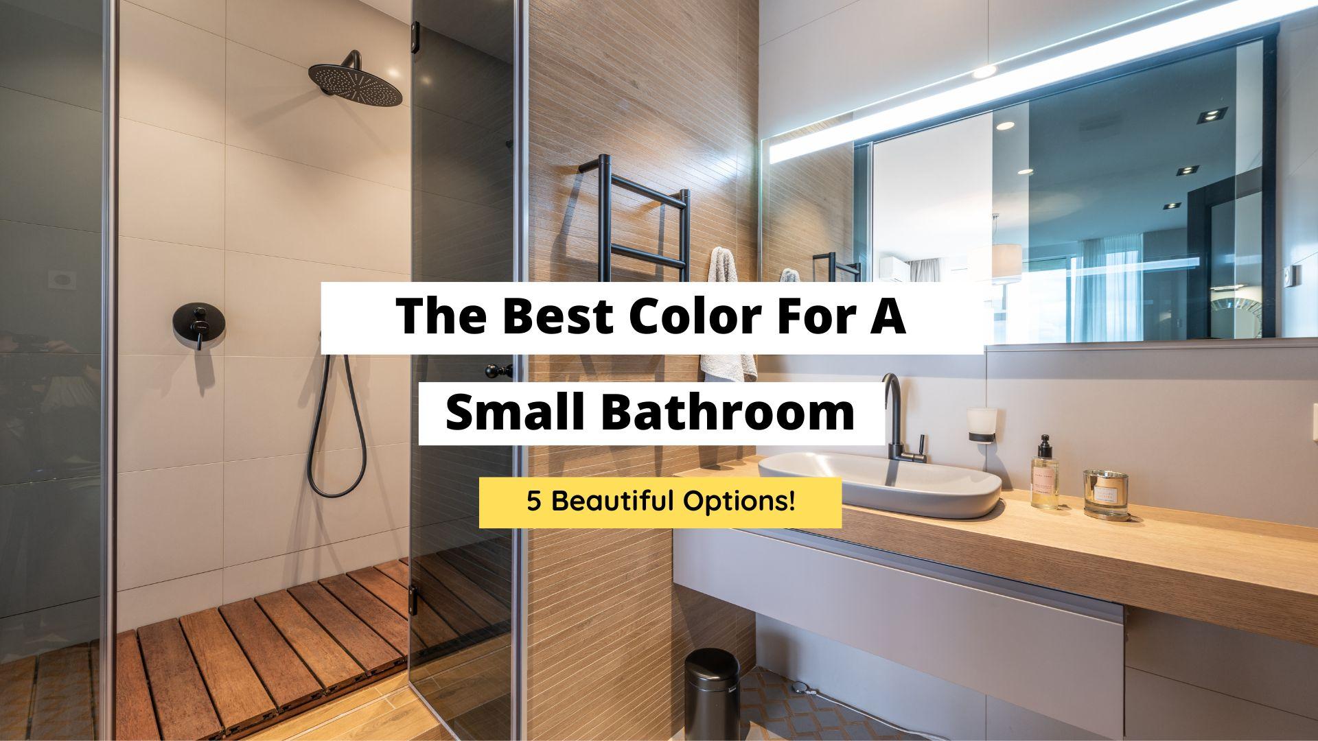 best paint color for small bathrooms