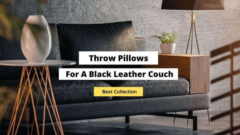16+ Throw Pillows For A Black Leather Couch