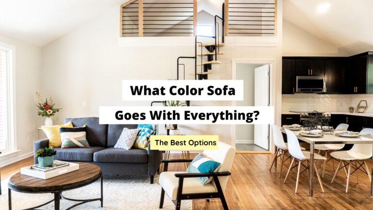What Color Sofa Goes With Everything? (Answered!)