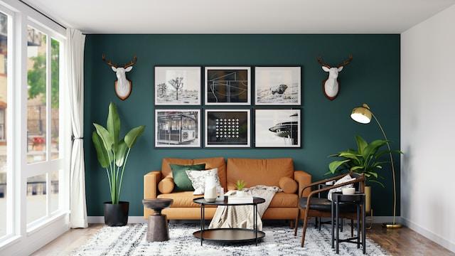 best rug color for green walls