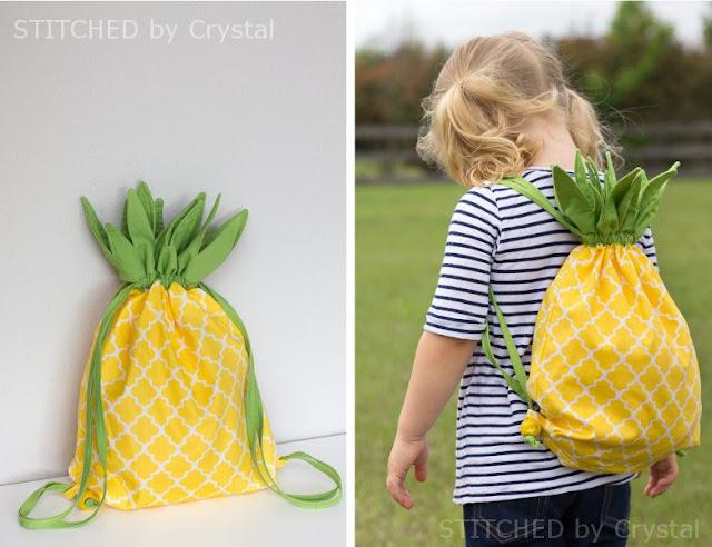 DIY Pineapple Backpack