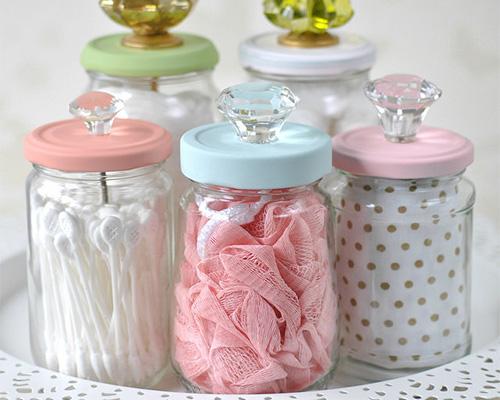DIY Upcycle Jar Containers