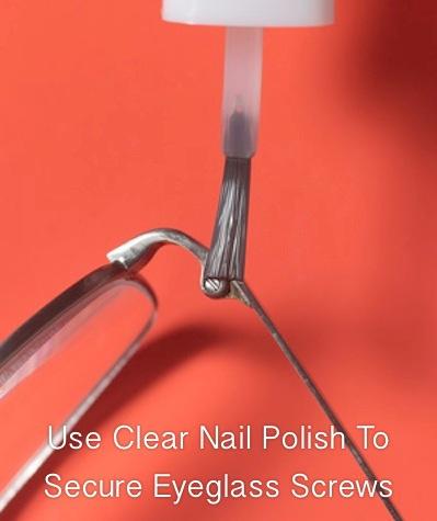 Secure A Loose Screw With Nail Polish