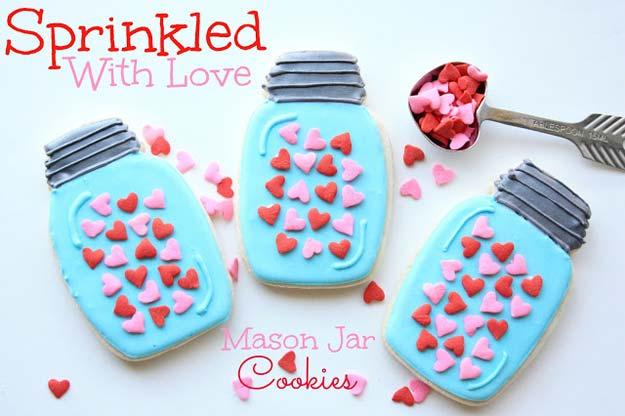 Sprinkled With Love - Mason Jar Cookies