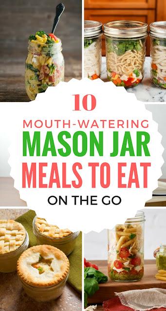 10 Easiest Mason Jar Meals To Eat On The Go