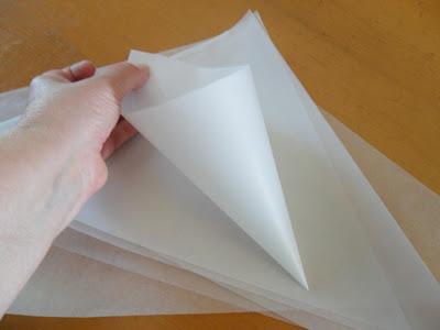 wax paper cone