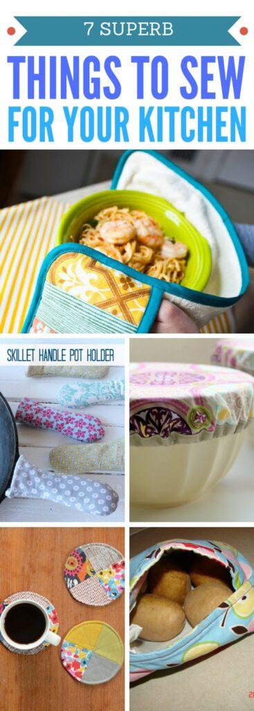 easy kitchen sewing projects