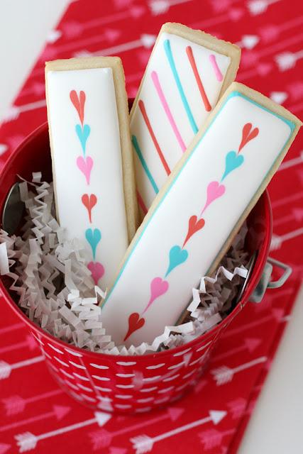 Simple Valentine’s Cookie Sticks