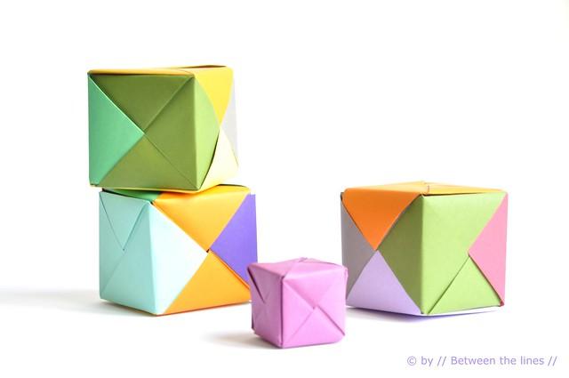  Cool Origami Paper Cube