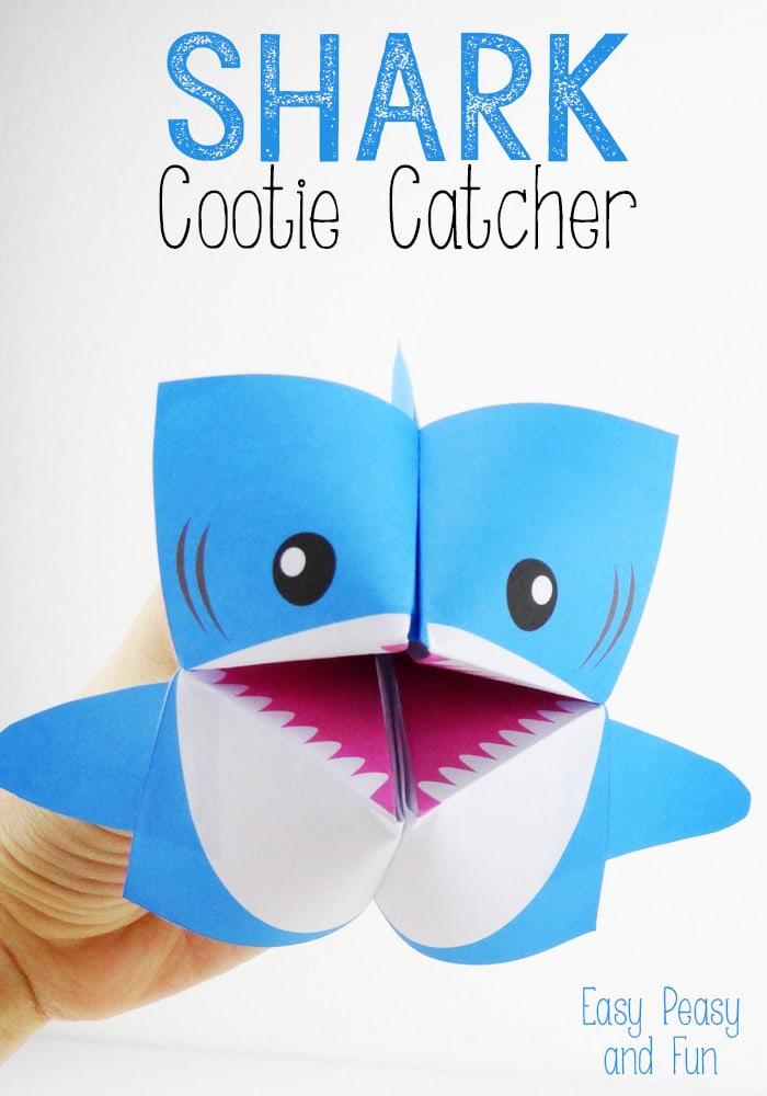 Origami Shark Cootie Catcher
