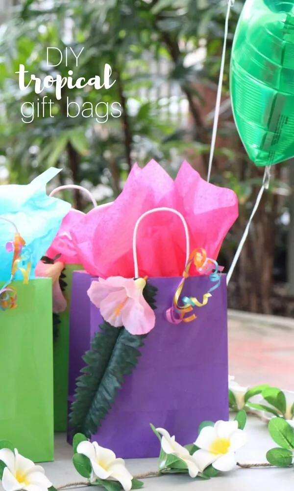 Tropical Gift Bags