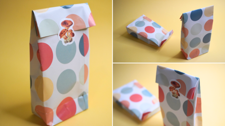 How To Make A Gift Bag From Patterned Paper