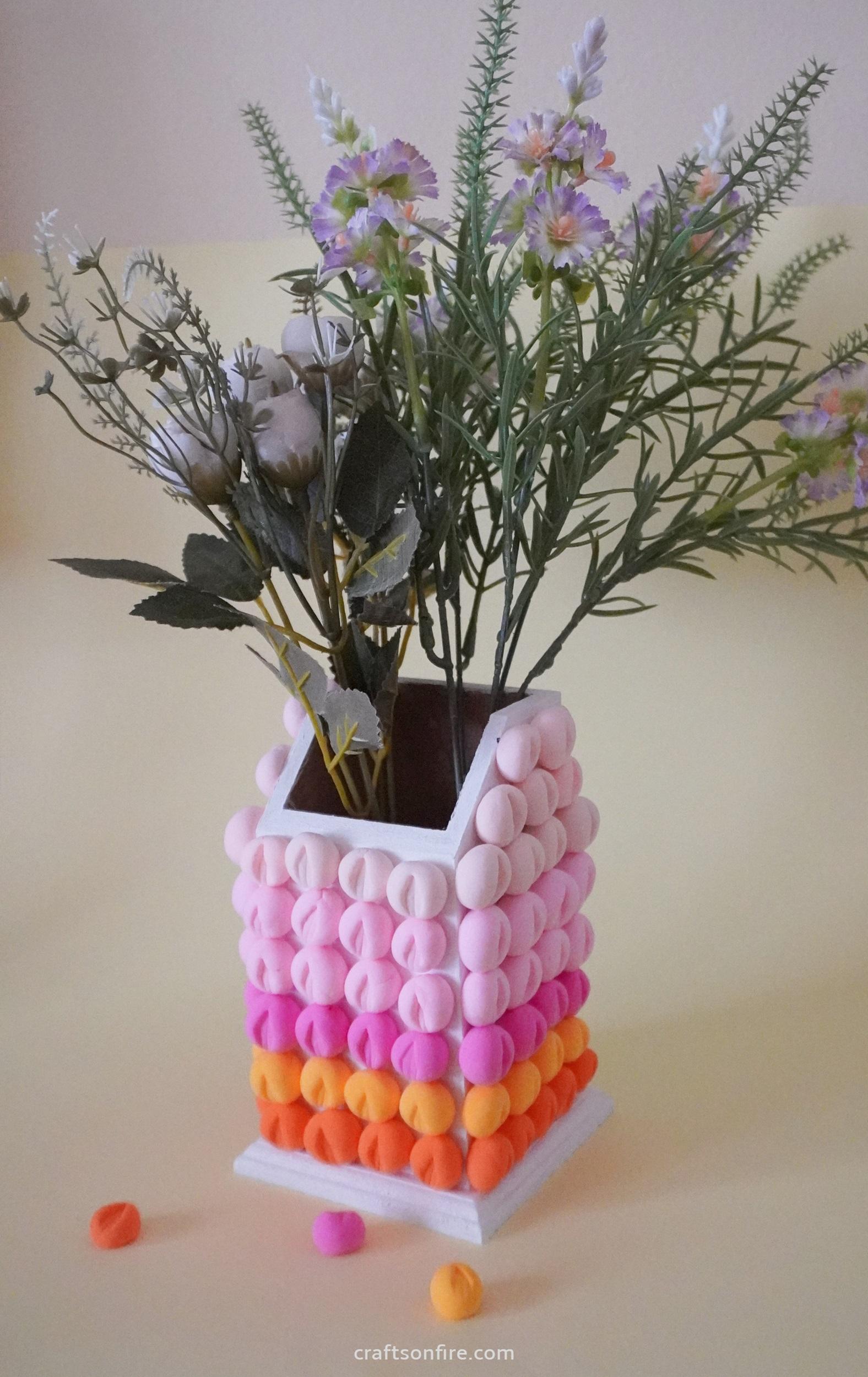 Diy Pen Holder Using Air Dry Clay Craftsonfire